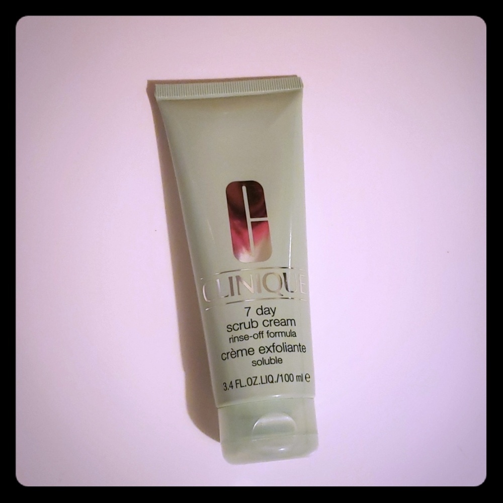 Clinique 7 day scrub cream
